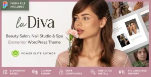 La Diva - Beauty Salon & Spa WordPress Theme