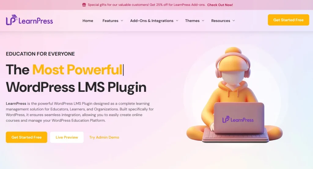 LearnPress – Authorize.Net Payment