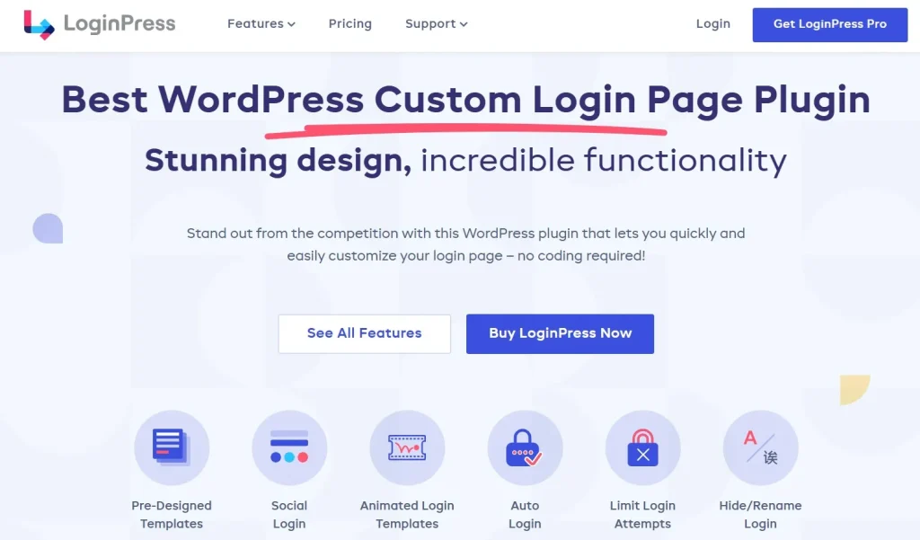 Login Logout Menu