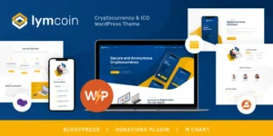 Lymcoin | ICO Cryptocurrency Bitcoin WordPress Theme