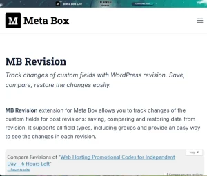 MB Revision