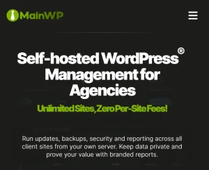 MainWP Custom Dashboard Extension