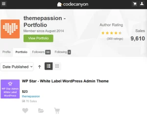 Material – White Label WordPress Admin Theme