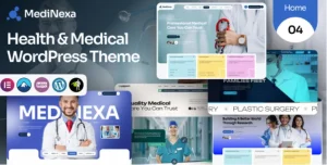Medinexa - Health & Medical WordPress Theme