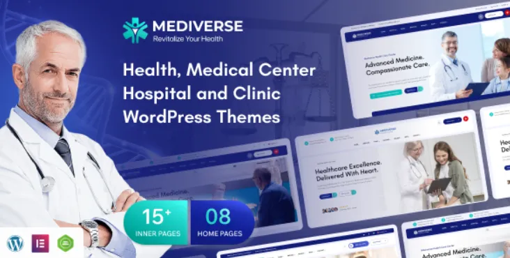 Mediverse - Health Medical Clinic WordPress Theme