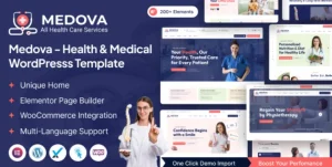 Medova – Health & Medical WordPress Theme
