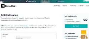 Meta Box Geolocation