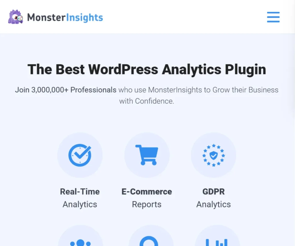 MonsterInsights – Exceptions Addon