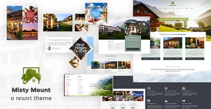 Mount Resort & Hotel WordPress