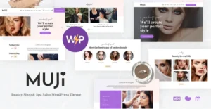 Muji | Beauty Shop & Spa Salon WordPress Theme