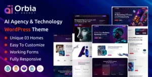 Orbia - AI Agency & Technology WordPress Theme