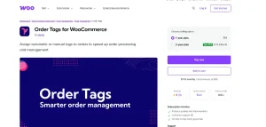 Order Tags