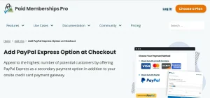 Paid Memberships Pro – Add PayPal Express Add On