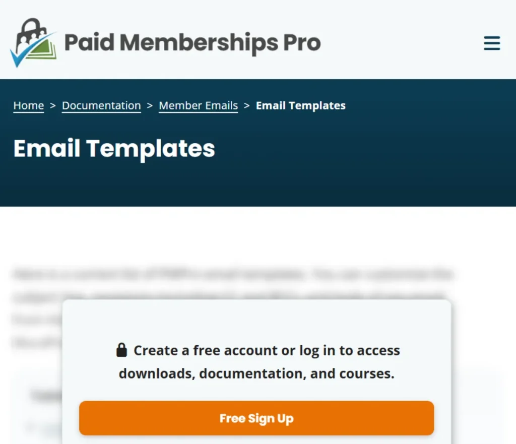 Paid Memberships Pro – Recurring Emails Add On