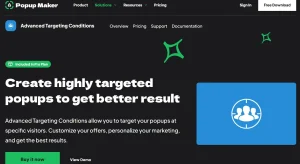 Popup Maker – Advanced Targeting Conditions
