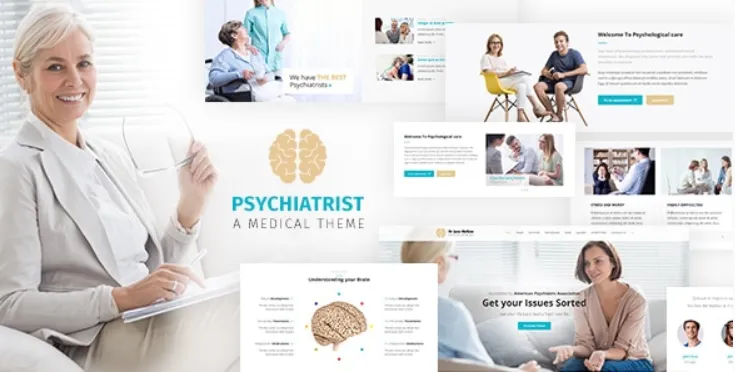 Psychology - Counseling WordPress Theme