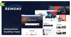 Remons - Booking Rental Theme WordPress