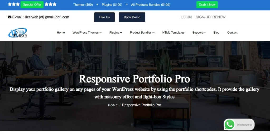Responsive Portfolio Pro