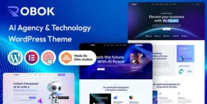 Robok - AI Agency WordPress Theme