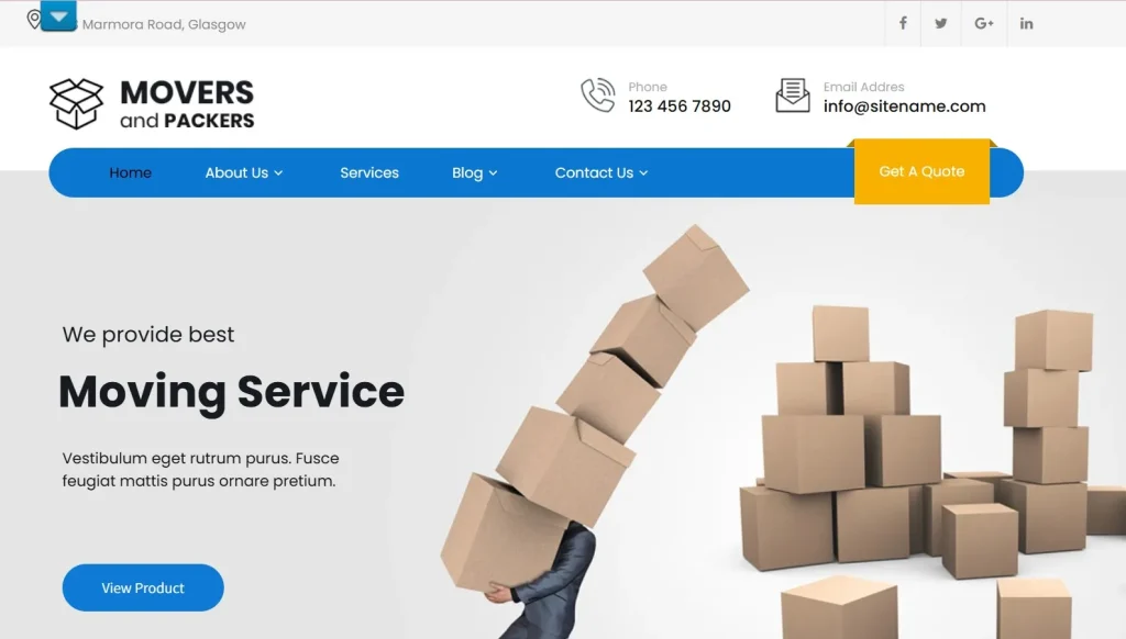 SKT Movers Packers Pro