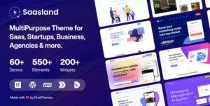 Saasland - MultiPurpose WordPress Theme for Startup