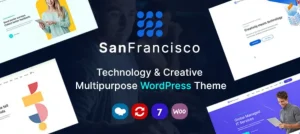 San Francisco - IT Technology and Creative WordPress Theme