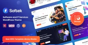 Softek - Software & IT Solutions WordPress Theme