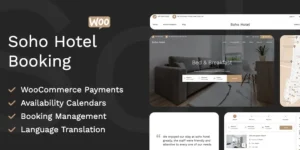 Soho Hotel Booking - Hotel WordPress Theme