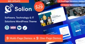 Solion - IT Solutions & Services WordPress