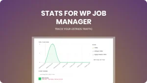 Stats for WP Job Manager