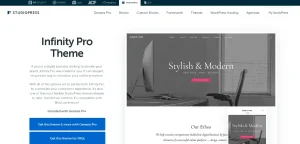 StudioPress Infinity Pro Genesis WordPress Theme