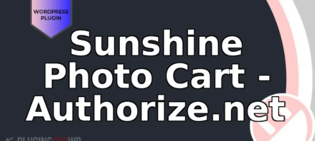 Sunshine Photo Cart – Authorize.net