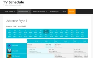 TV Schedule