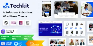 Techkit – Technology & IT Solutions WordPress Theme