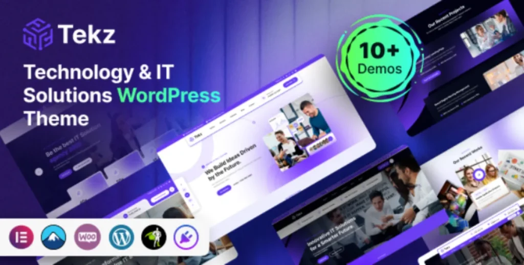 Tekz - Technology & IT Solutions WordPress Theme