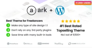 The Ark | WordPress Theme made for Freelancers