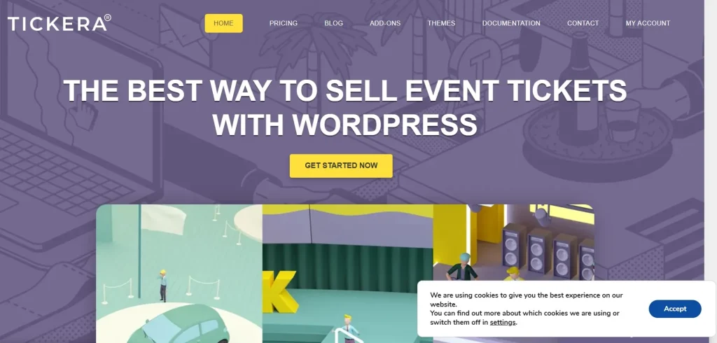 Tickera – Events Listing
