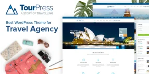 TourPress - Travel Booking WordPress Theme