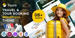 Touro – Travel & Tour Booking Agency WordPress Theme