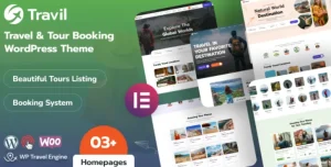 Travil – Travel & Tour Booking WordPress Theme