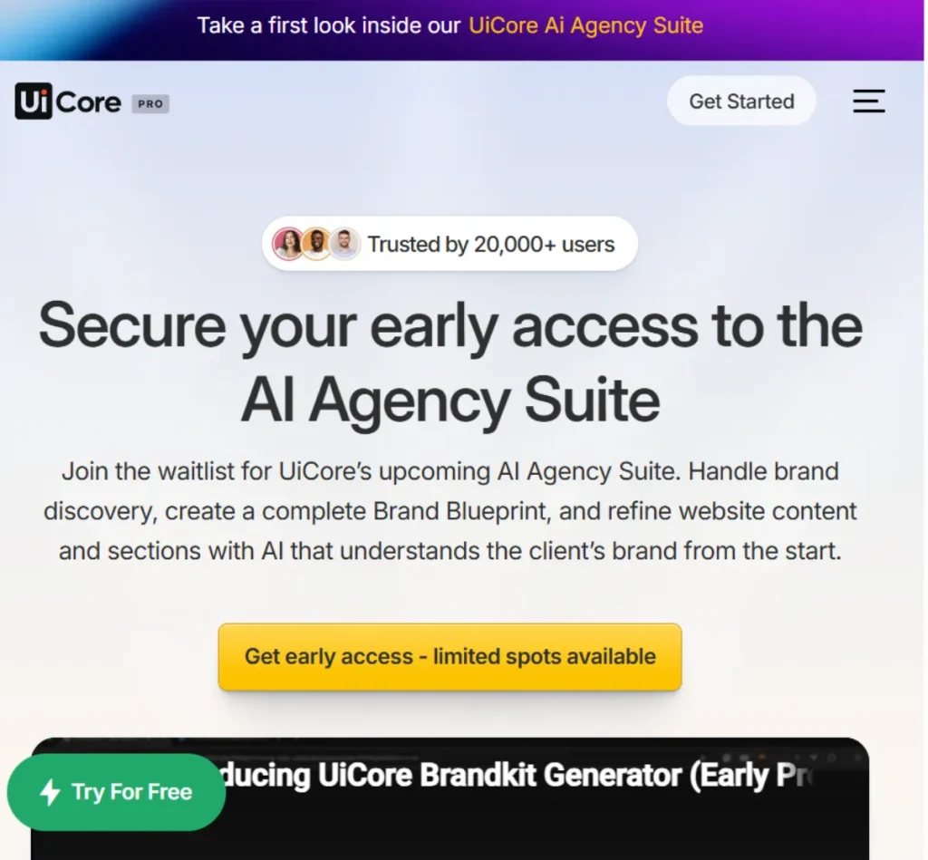 UiCore Framework