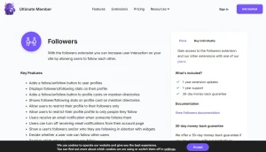 Ultimate Member – Followers