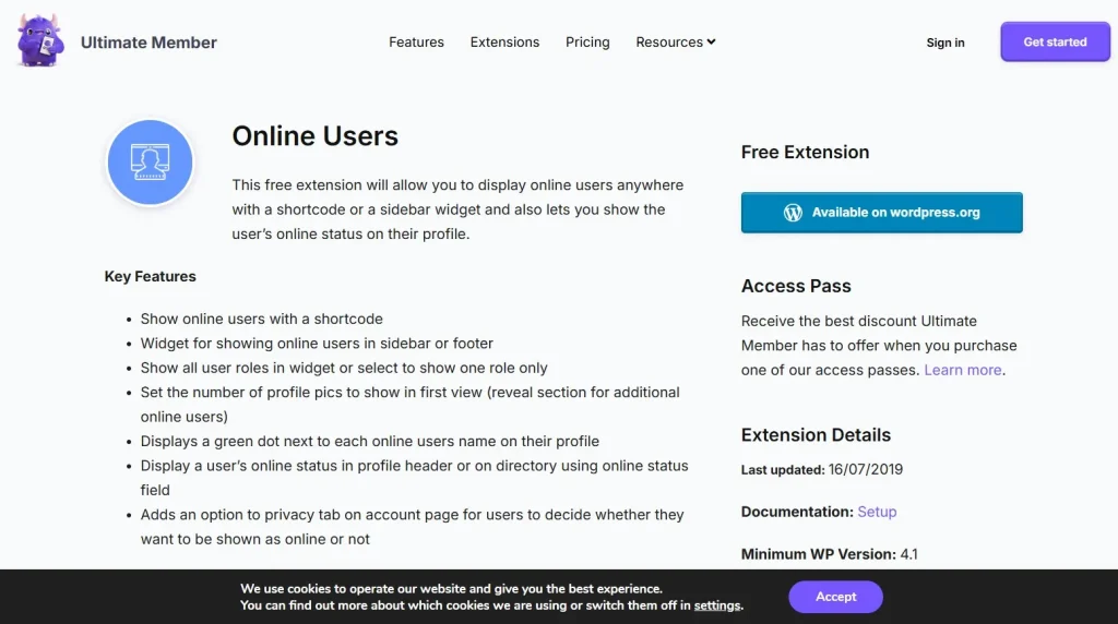 Ultimate Member – Online