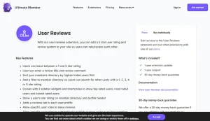 Ultimate Member – User Reviews