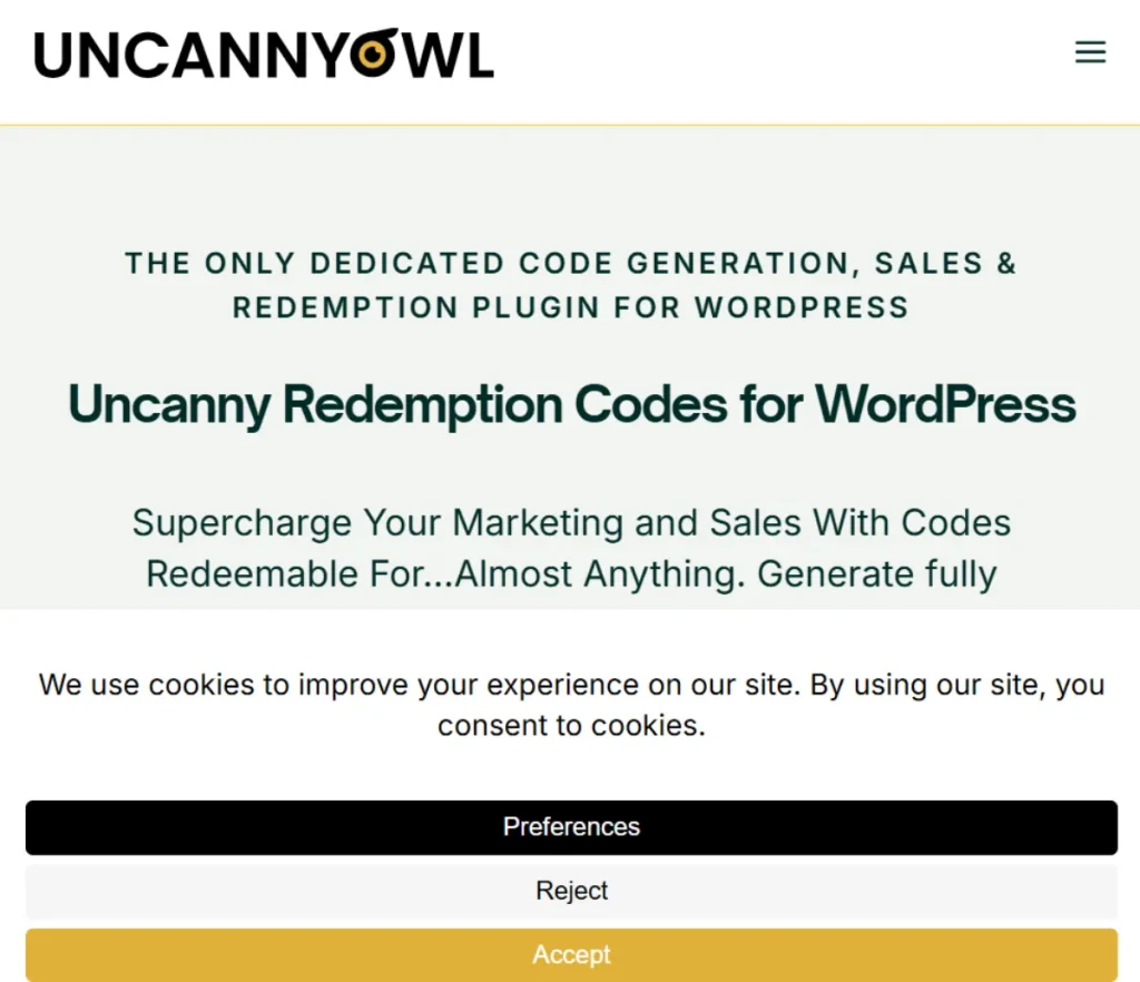 Uncanny Codes