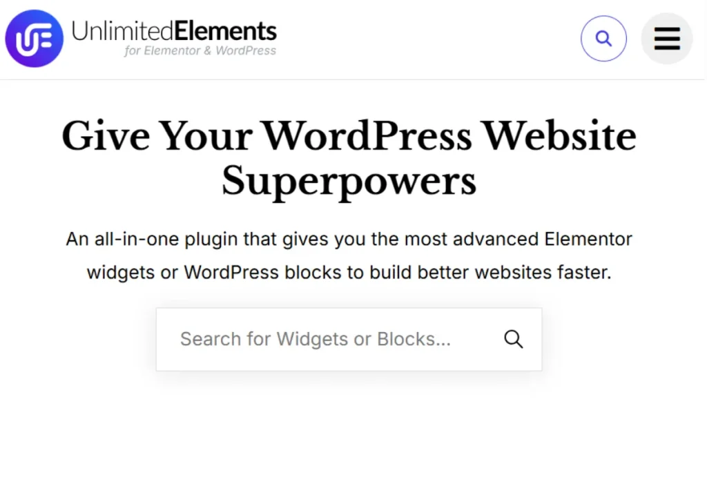 Unlimited Elements for Elementor (Premium)