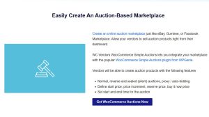WC Vendors Pro Simple Auctions