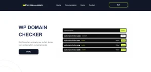 WP Domain Checker