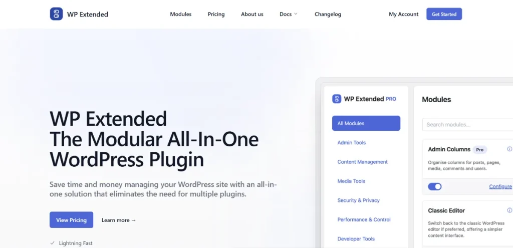 WP Extended Pro