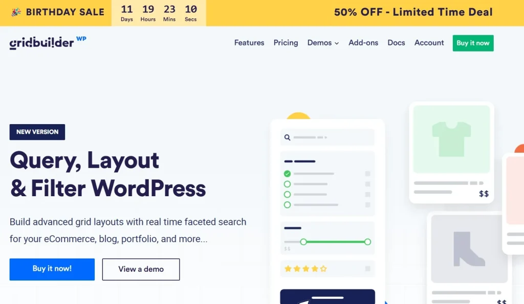 WP Grid Builder – Pods